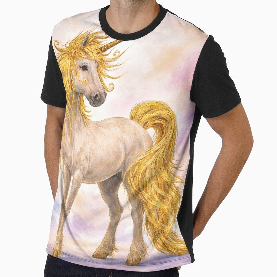 Magical horse unicorn Pegasus by Ana Cristina Fluieras