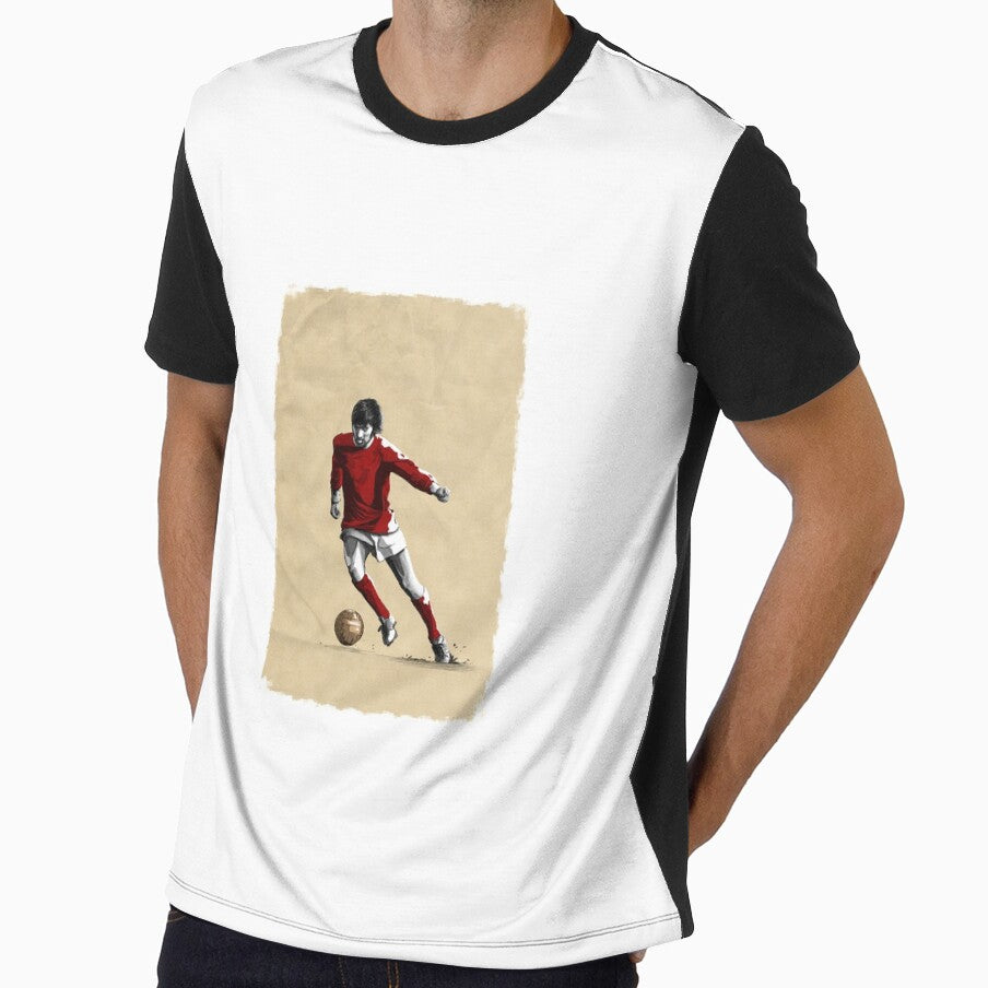 George Best - MUFC Football Artwork by barrymasterson