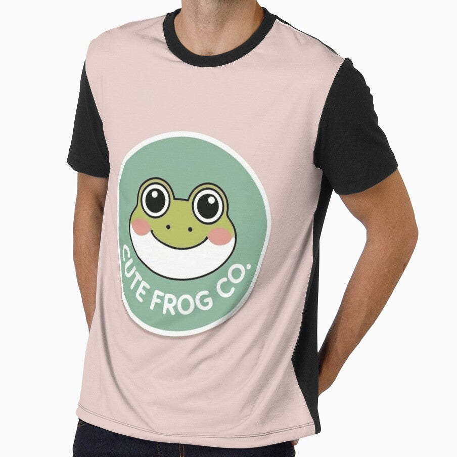 Cute Frog Co. – Adorable Kawaii Frog Logo Design by Froggy Feelings