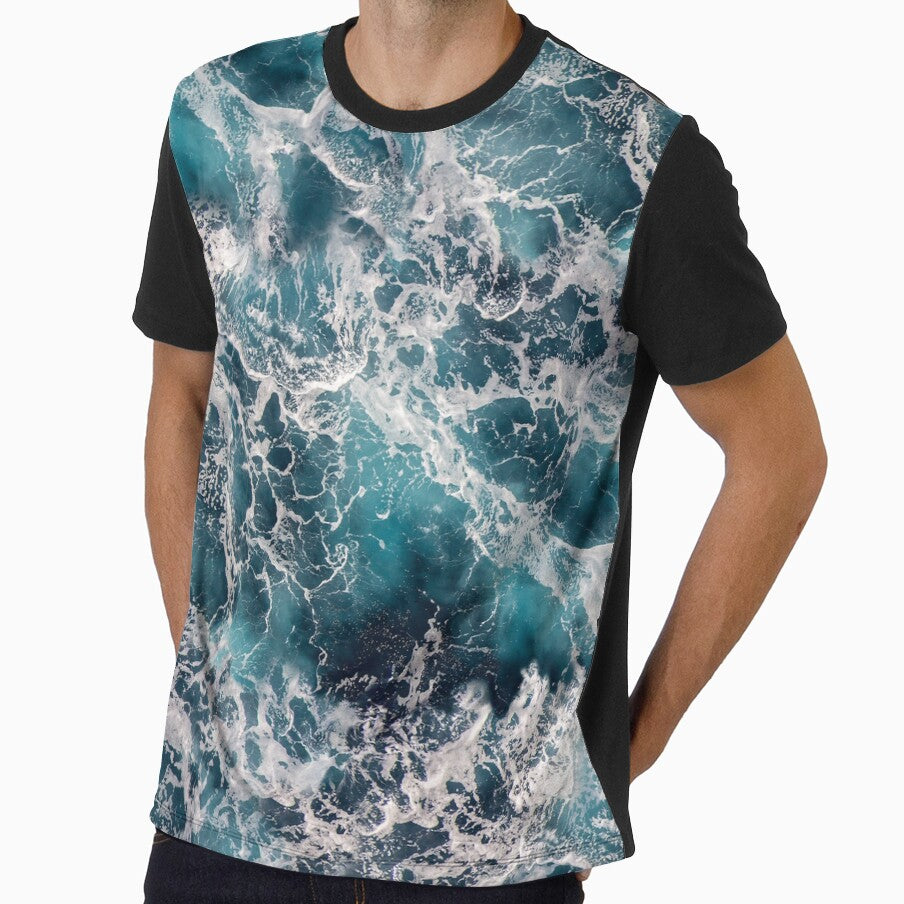 Dramatic Waves Print - For an ocean lover, for a beach house, ocean decorating print. by Wentoo
