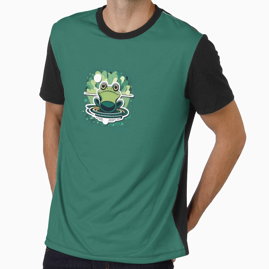 Green Frog Character by Silviajones