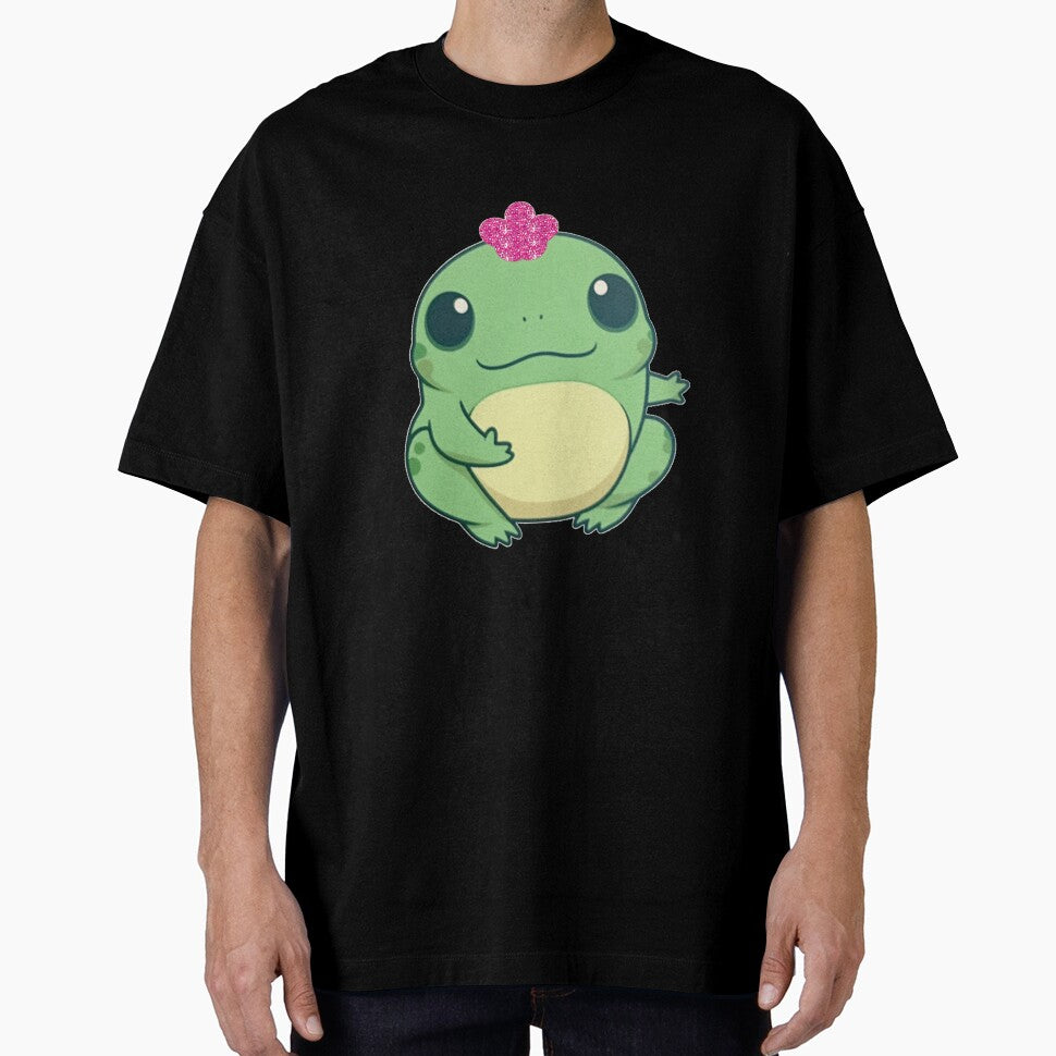 Cute Baby Flower Girl Frog by Sereneluna