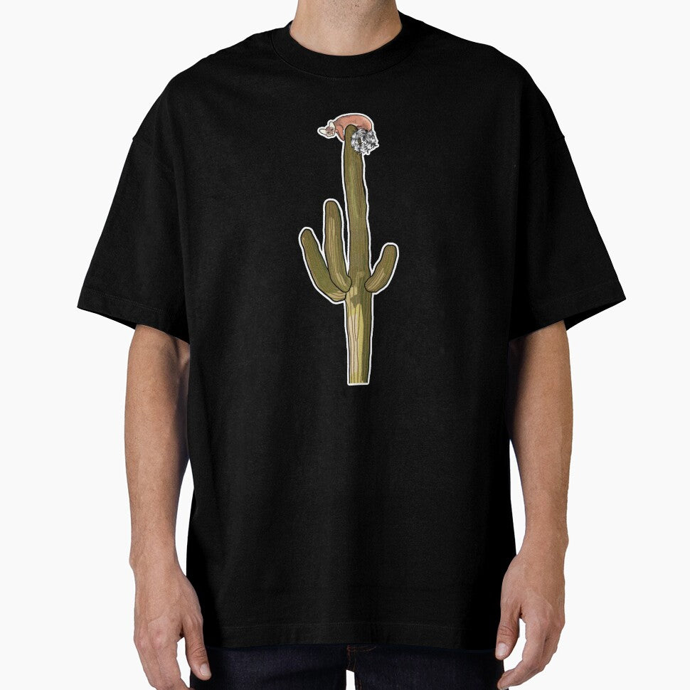 Ringtail cat on saguaro by DarbyHunterArt