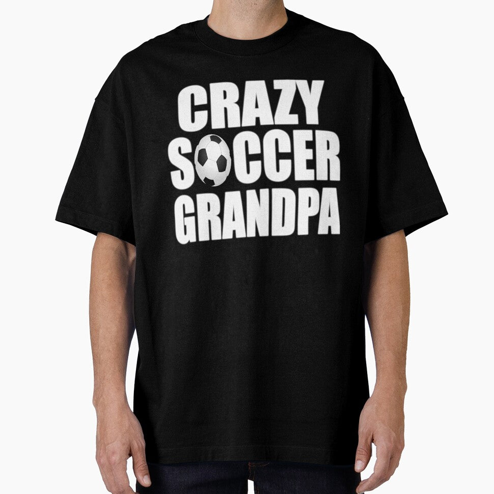 Crazy Soccer Grandpa Gift For Soccer Granddad by Kiwi-Tienda2017