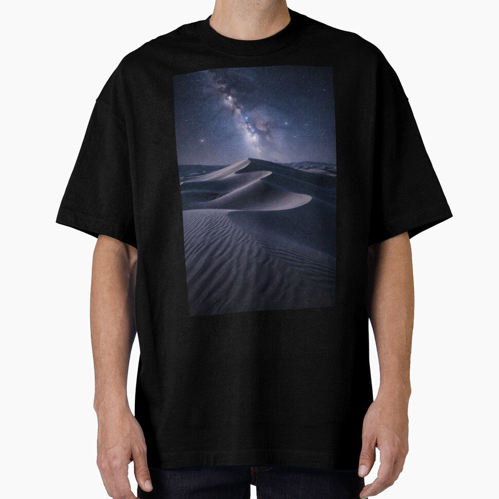 Frozen Dunes Under a Starless Sky by Pond21