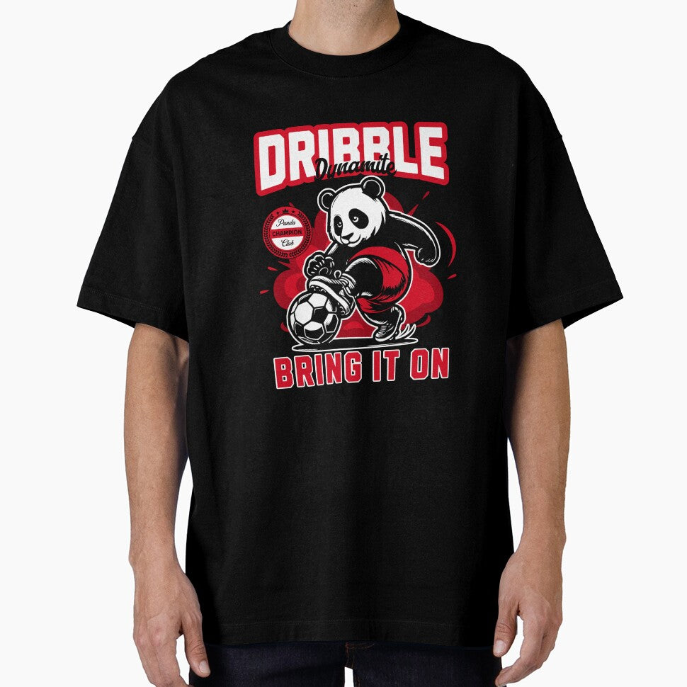 Soccer panda by Graffik-Peeps