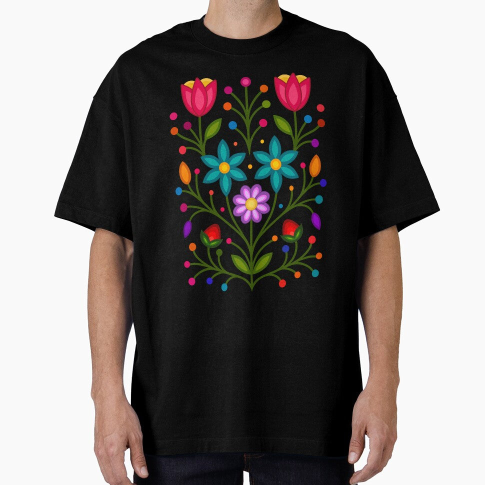 Ojibwe Floral Indigenous Anishinaabe Flowers by YalenArt
