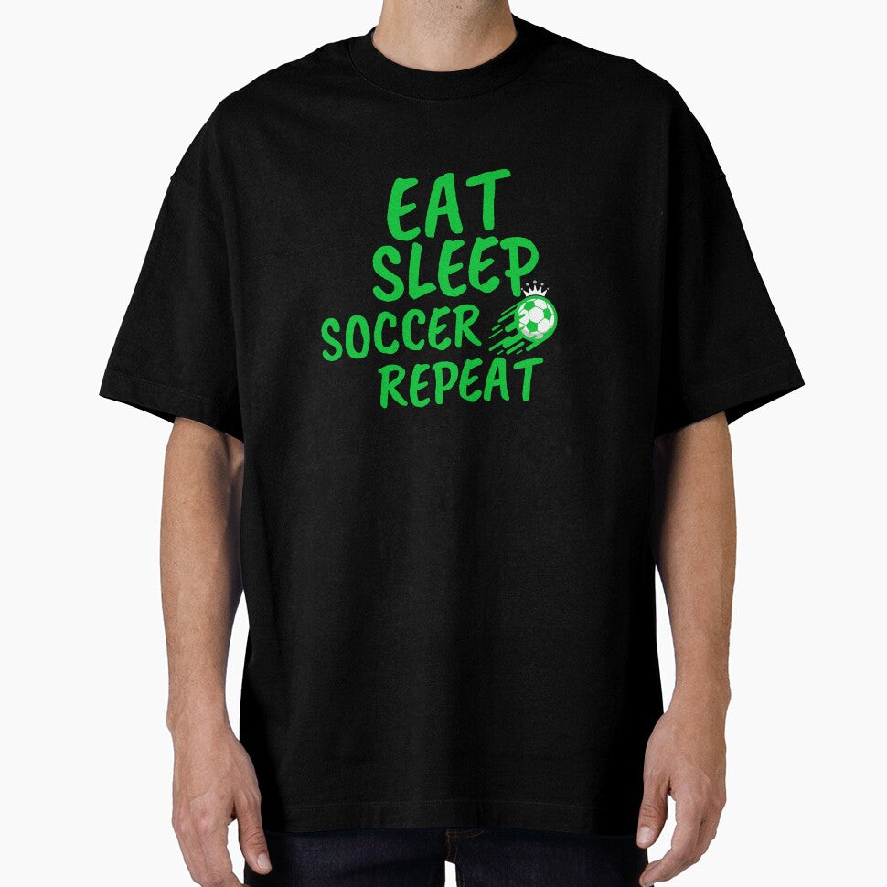 Eat Sleep Soccer Repeat Soccer Humor by Zuuag