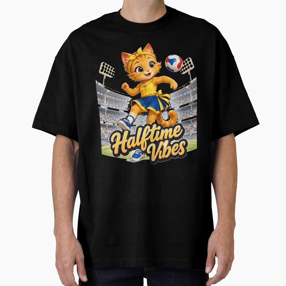 Halftime Vibes Soccer Cat by yasmh