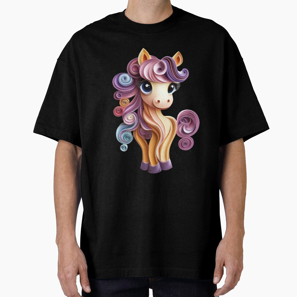 Cute Kawaii Horse by PrintsByFrank