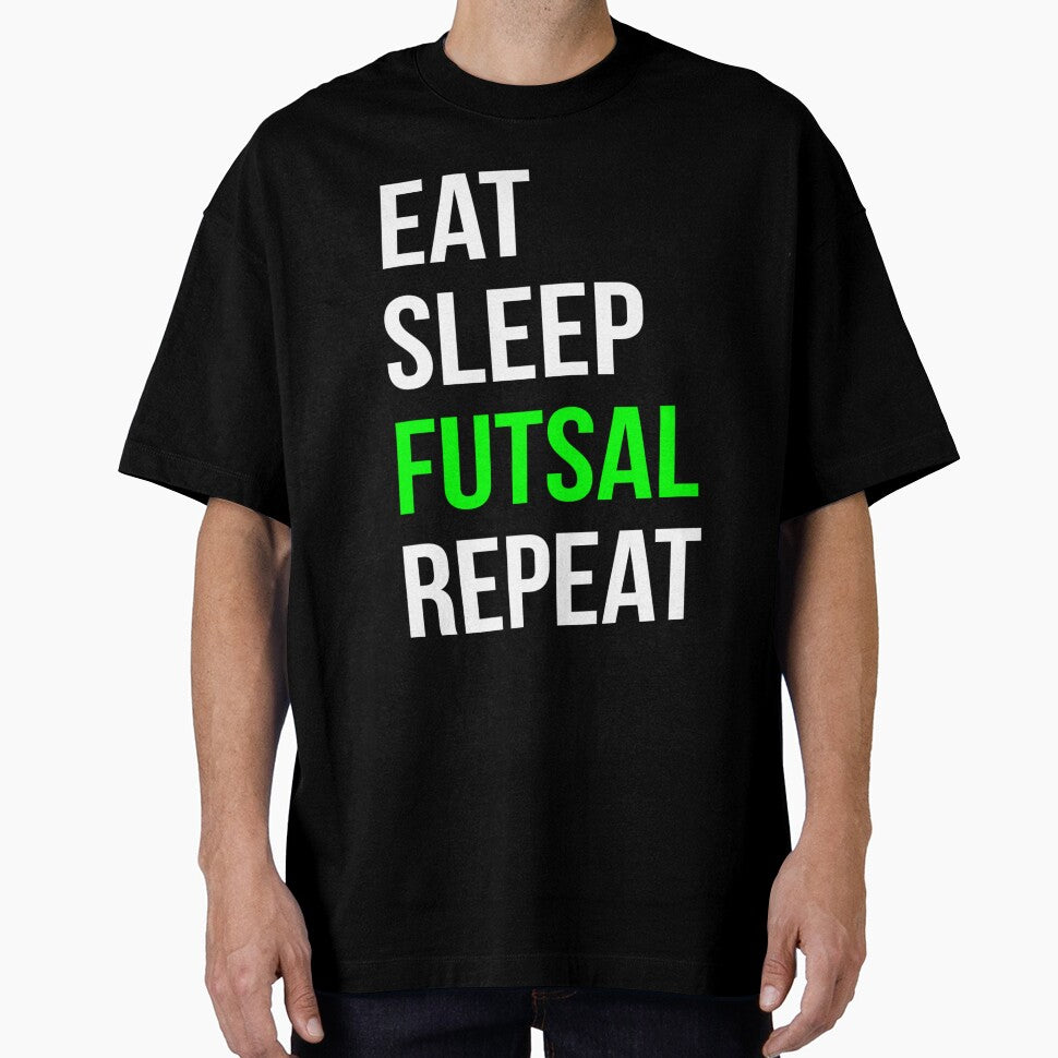 Eat Sleep Futsal Repeat by DynastyArt