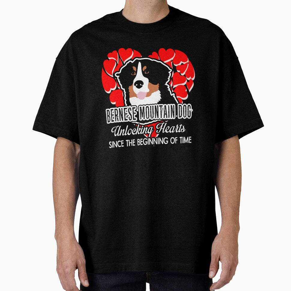 Bernese Mountain Dog Unlocking The Hearts Since The Beginning Of Time by UnknownArtistt