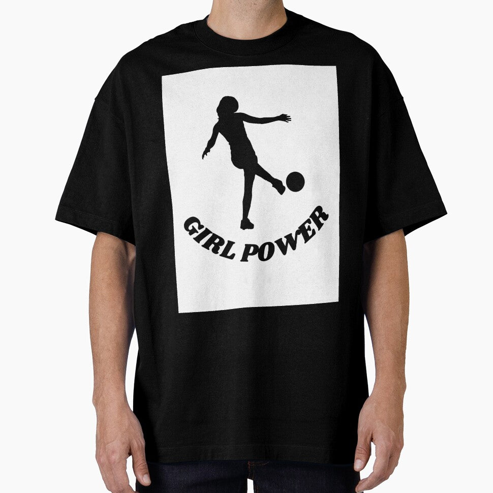 Soccer Girl Power Motivational Quote by HanaiPrint