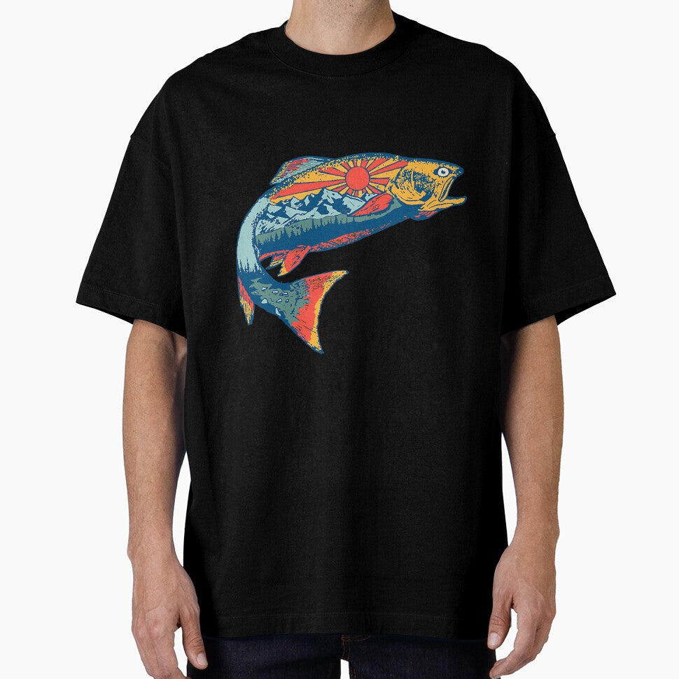 Trout Outdoor Illustration Series by YesterDayCheck