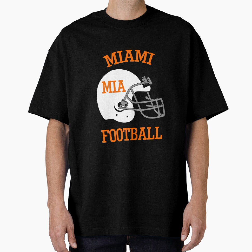Miami Football T-Shirt for Men and Women by AllStarMerch