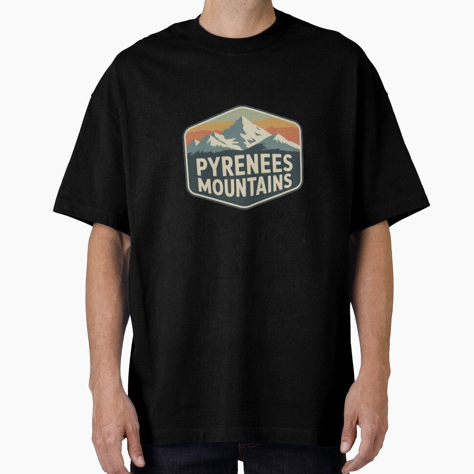 Pyrenees Mountain Sticker by TulipaGraphics