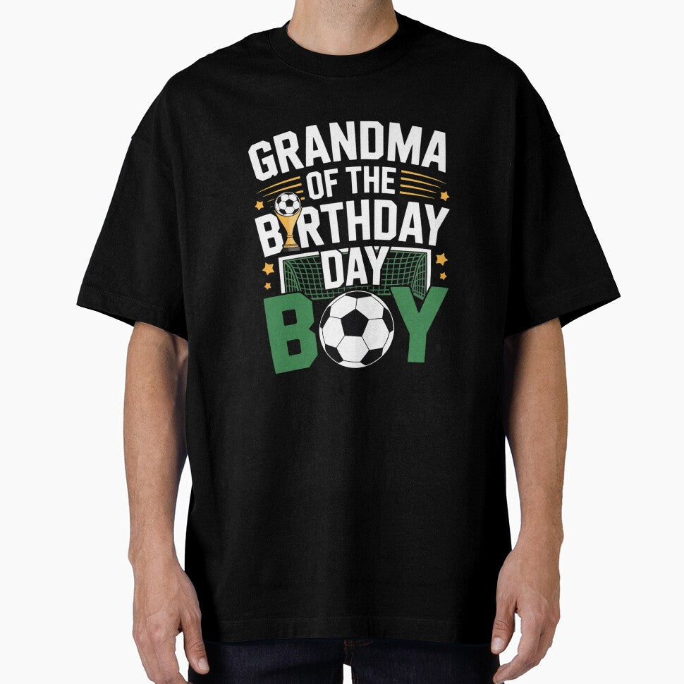 Soccer Grandma Birthday Boy Party Soccer Family Matching by fferomananul