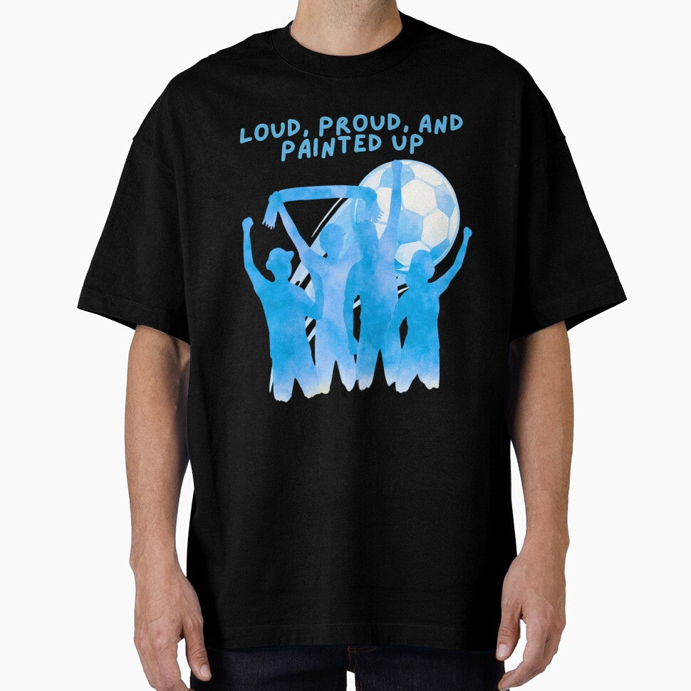 Loud Proud and Painted Up Soccer Football by SpartanDStore