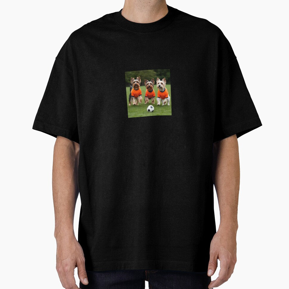 Yorkshire Terriers love football too! Soccer and Dog Lovers - Wolverhampton Wolves - Any dog, any colour by Humour House Designs