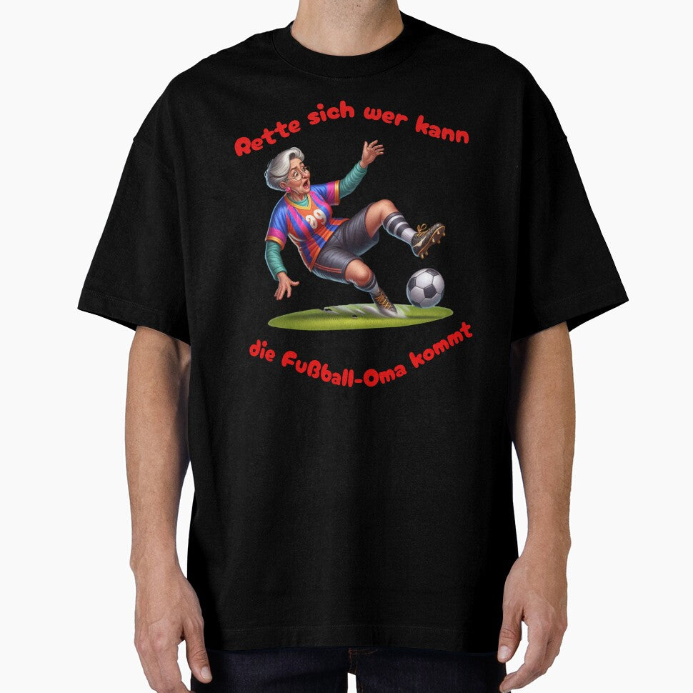 Save yourself if you can, the soccer grandma is coming by HerbertFlenner