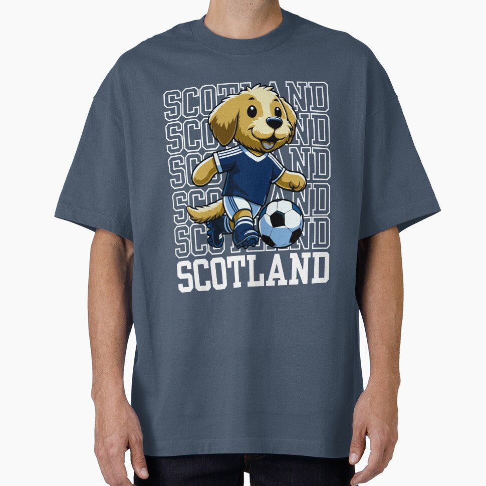 Dog Playing Football | Scotland Edition by McThingummy