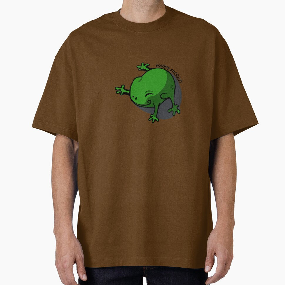 Happy Froggo – Funny Cute Frog by Rain Ant