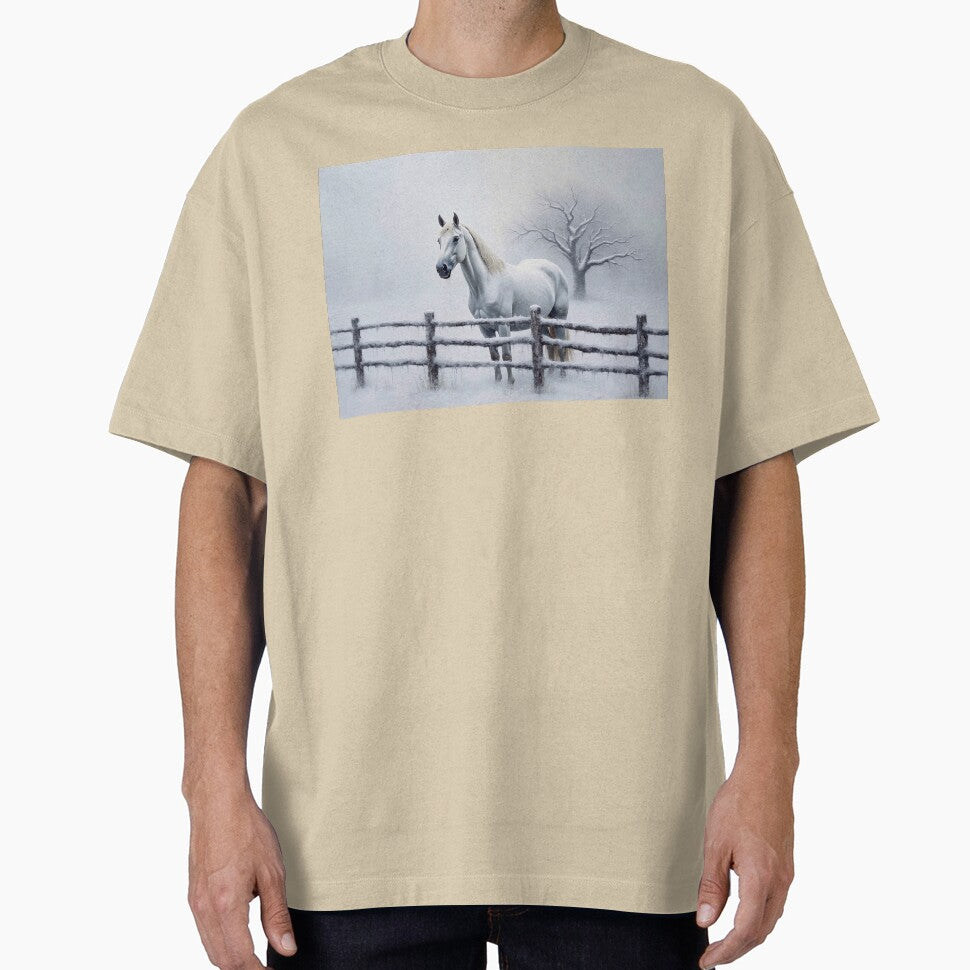 White Wild Horse by M-Y-A-R-T-
