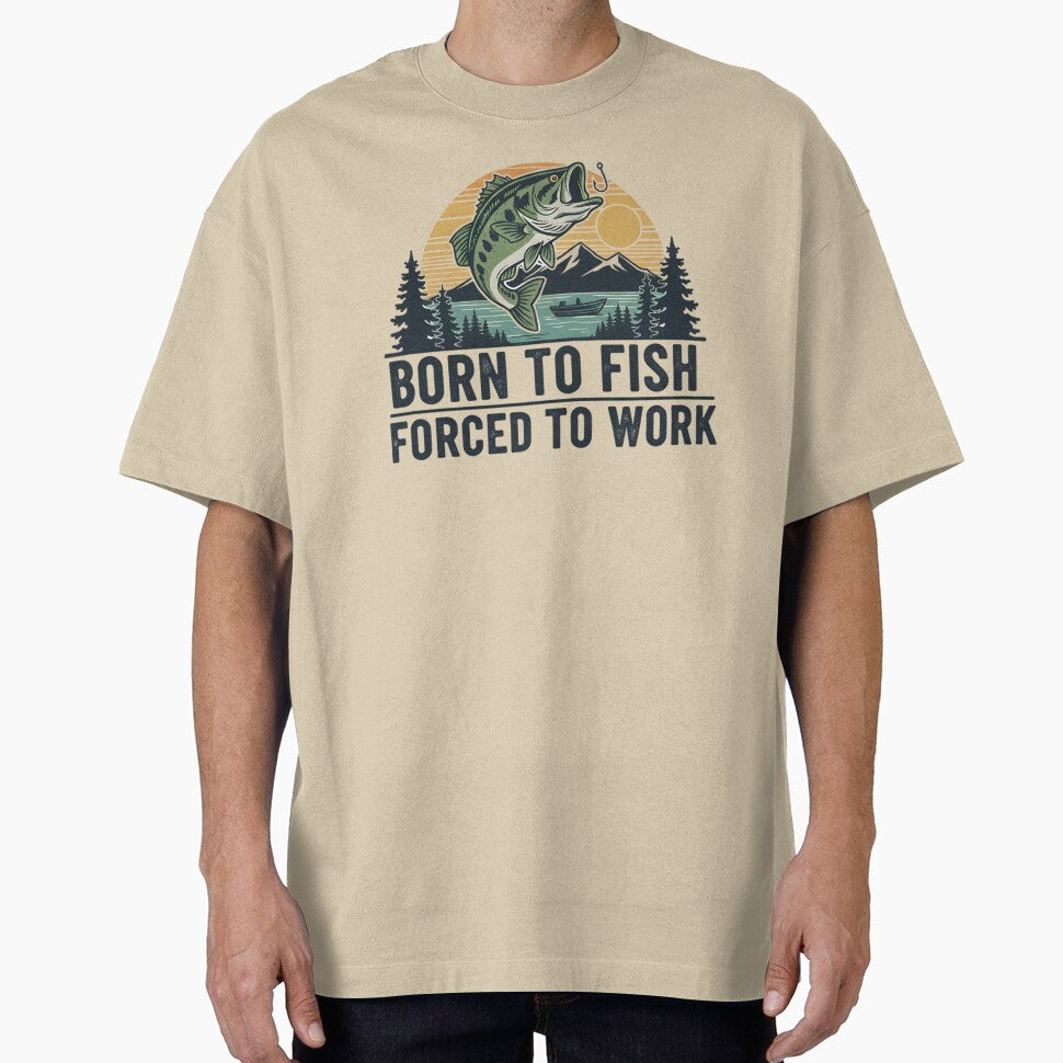 Born To Fish Forced To Work by musthavewords