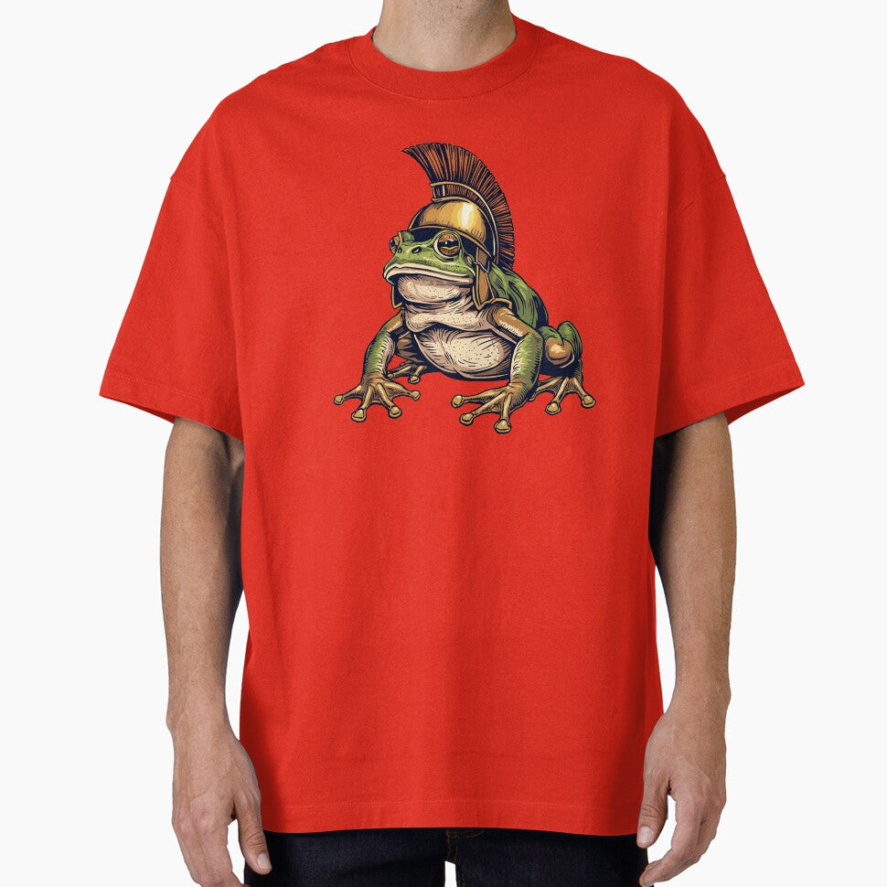 Gladiator Frog – Warrior Amphibian in Battle Gear by Art-Design-EM
