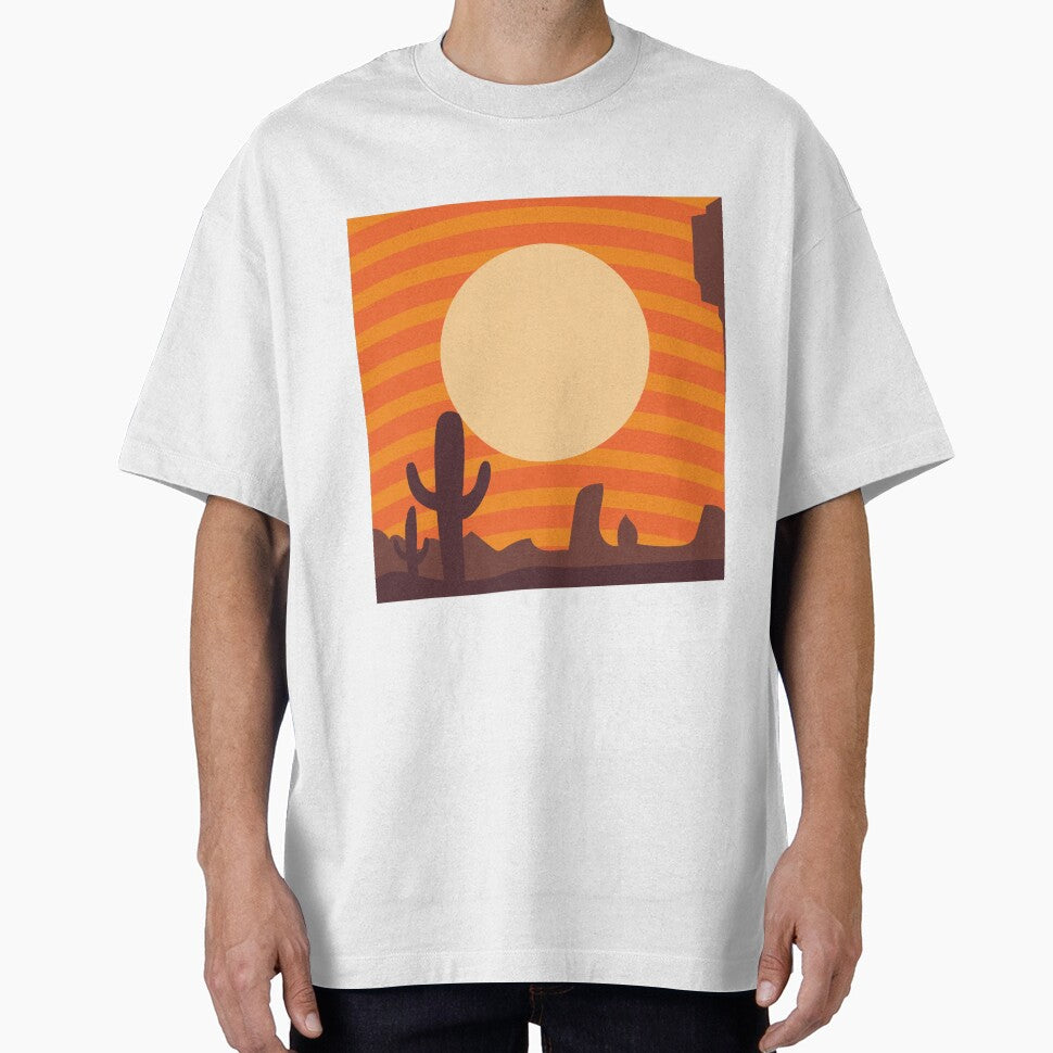1980s Retro Vintage Desert Cactus by IamTrending