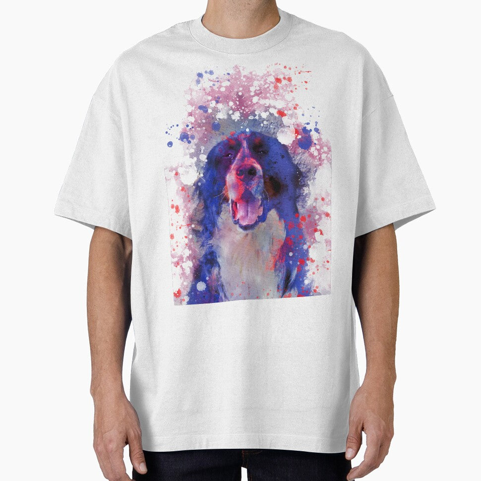 Bernese mountain dog by Rosaliartbook