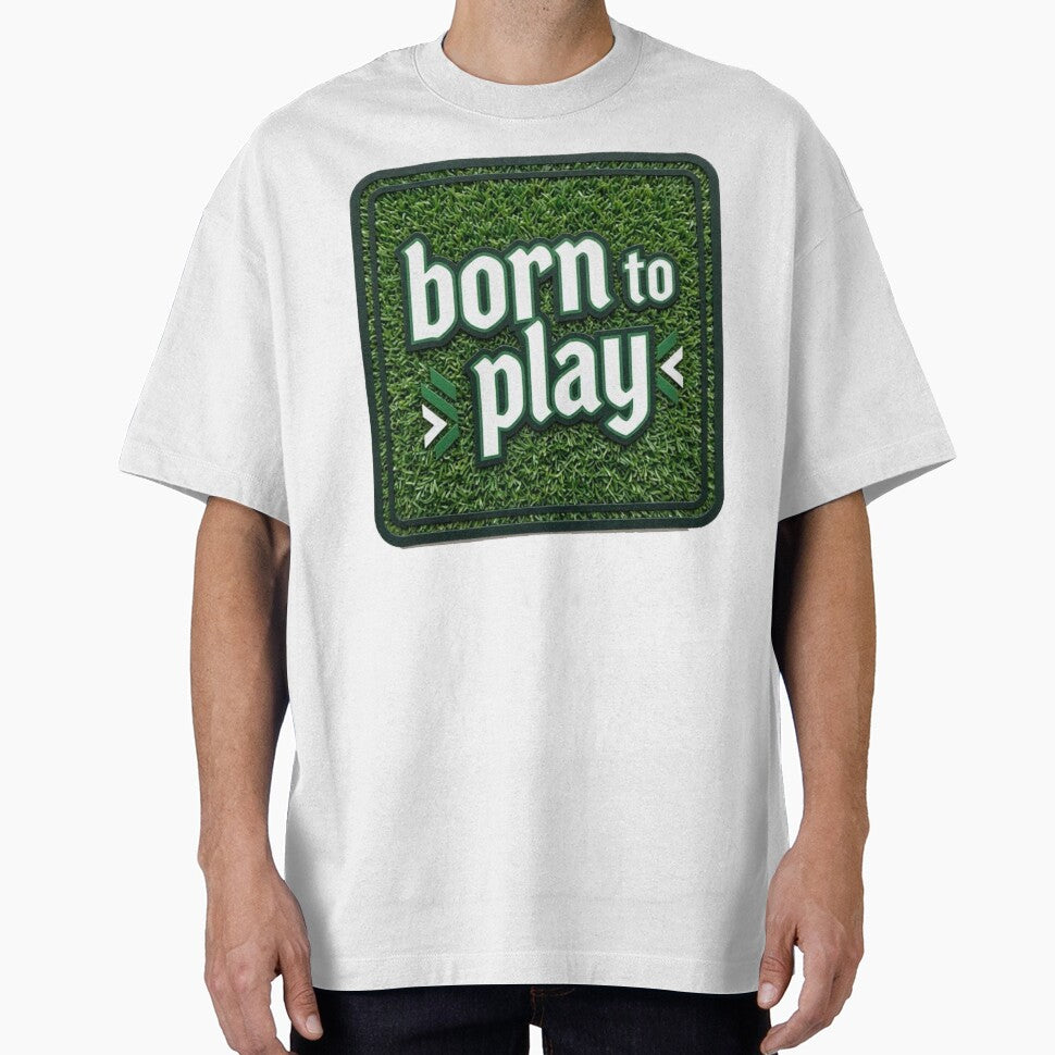 Copy of Born To Play Soccer Typography Sticker by ckartes100