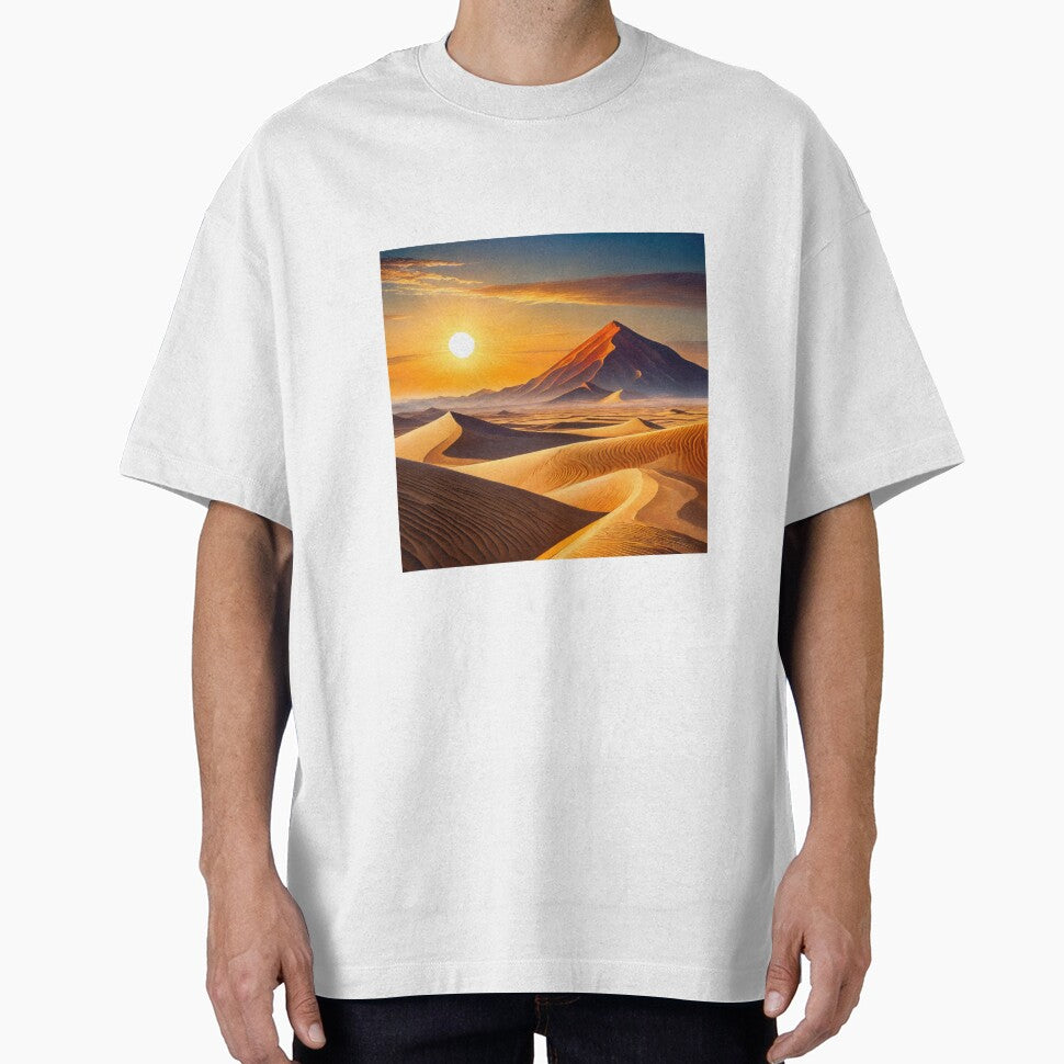 Desert Dreams: Sand Dune Sunset by HeyYau