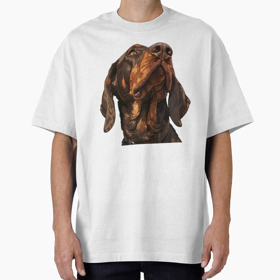 Bavarian Mountain Scent Hound Portrait by SMARTKIT  DESIGNAGENCY