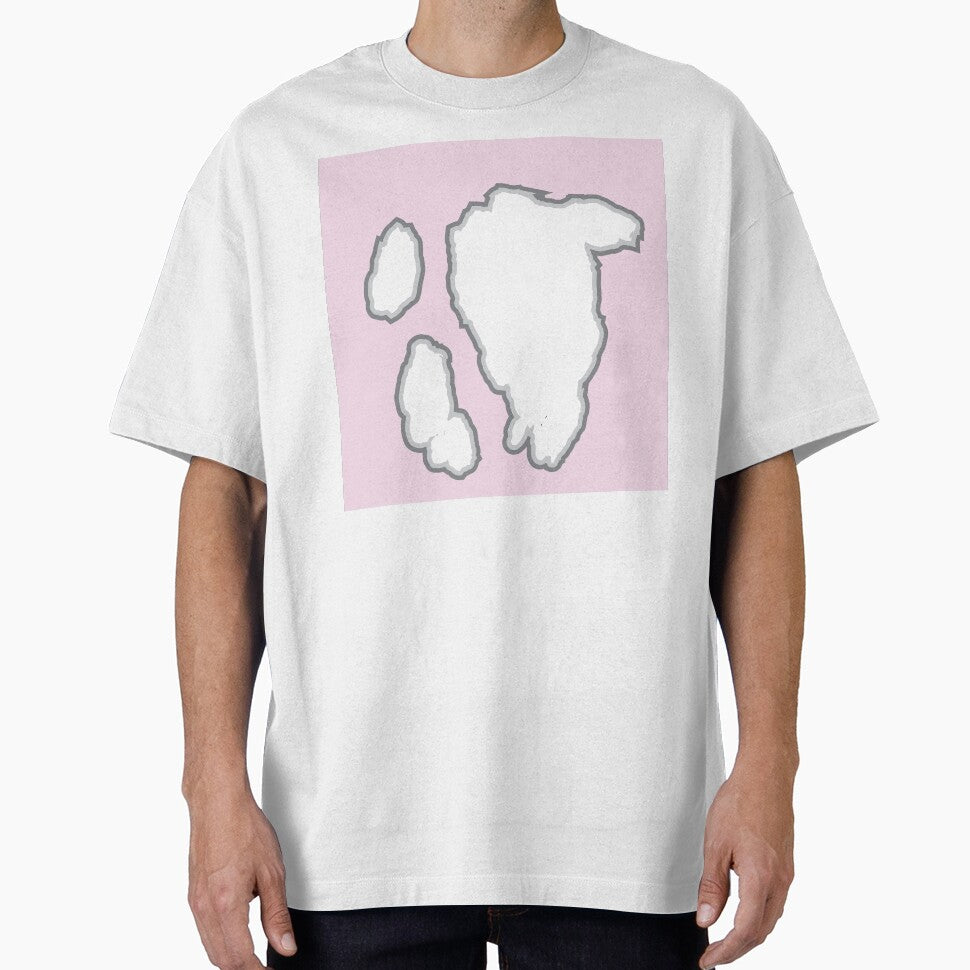 Big White Cow Pattern | Pink Cowhide Pattern by Cow-Print-Stuff