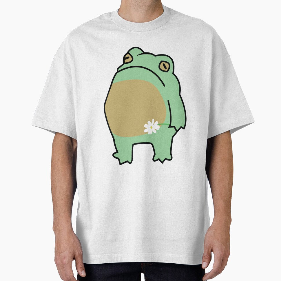 frog with flower by SKdarealshop