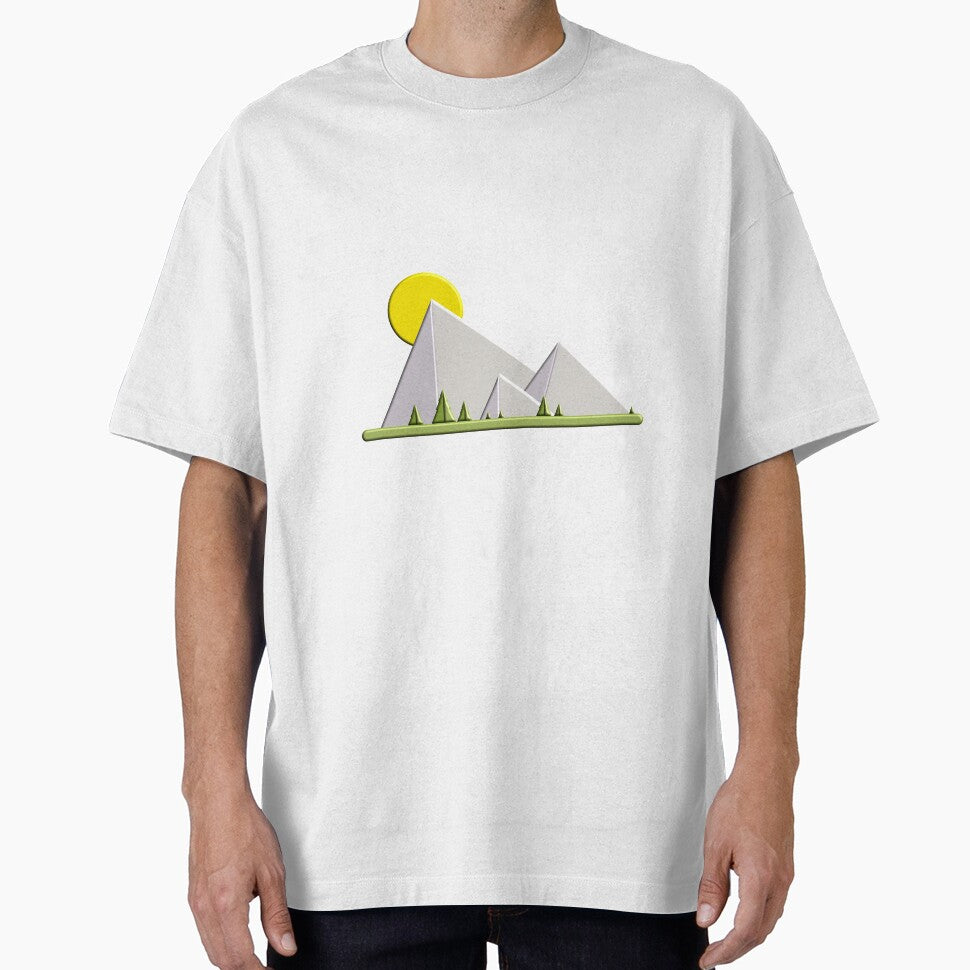 Abstract Mountain Scenery by onjcdesign