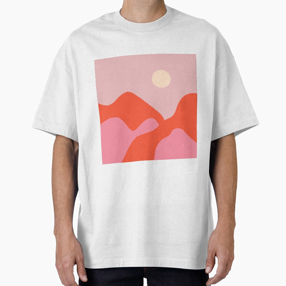 Minimal Desert Sky Pink by WildeandCo