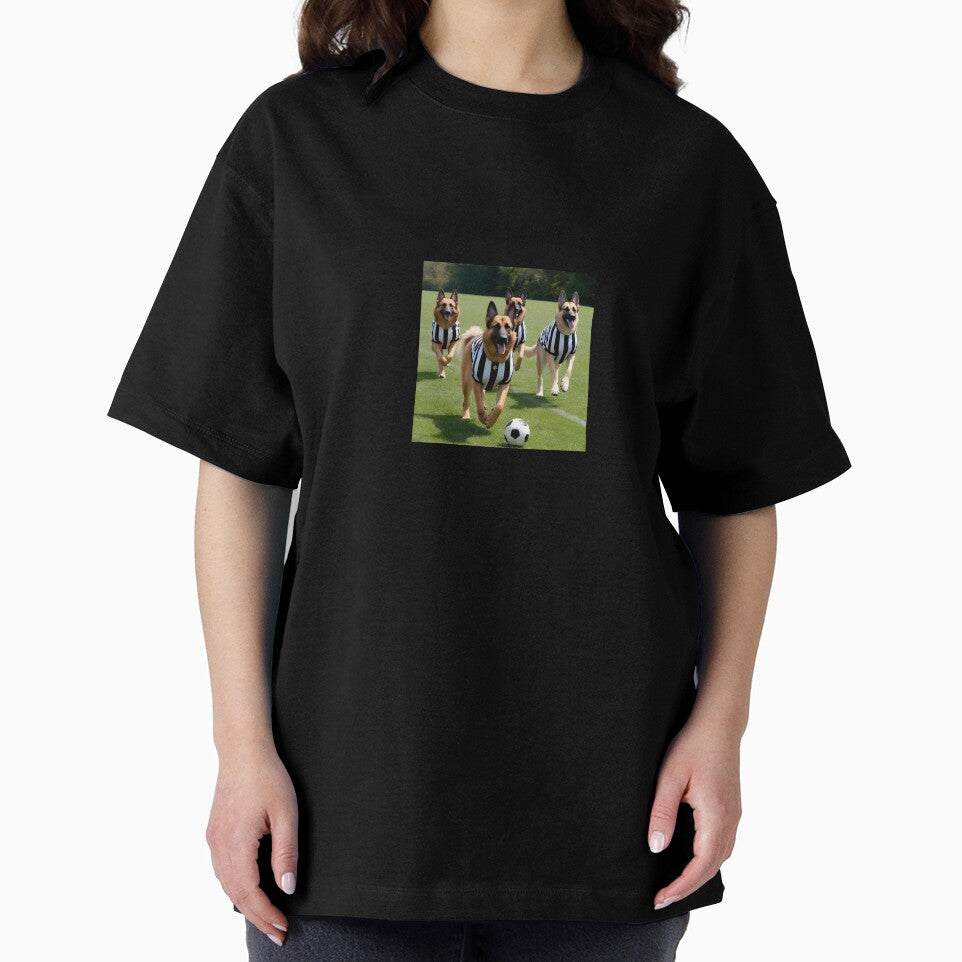 German Shepherds love football too! Soccer and Dog Lovers - Newcastle United - Any dog, any colour by Humour House Designs