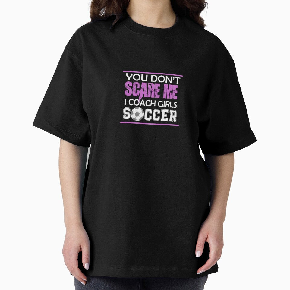 You Dont Scare Me I Coach Girls Soccer Funny Crazy Mom Life PopSocket by hadleydesigns