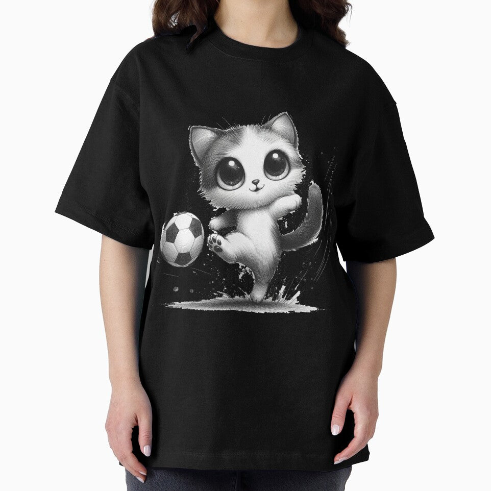 Cat Playing Football by VANWANSHOP