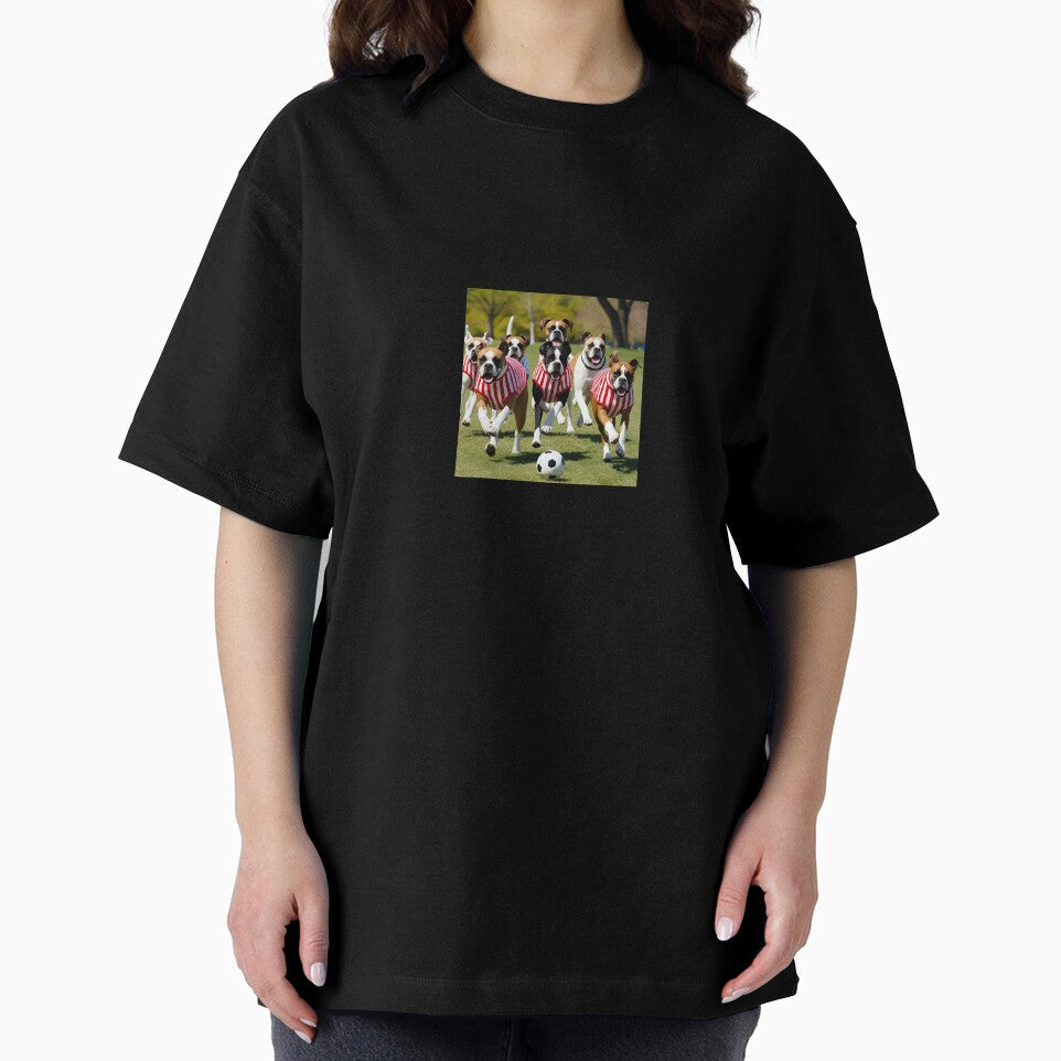 Boxers love football too! Soccer and Dog Lovers - Sunderland, Sheffield United, Southampton - Any dog, any colour by Humour House Designs