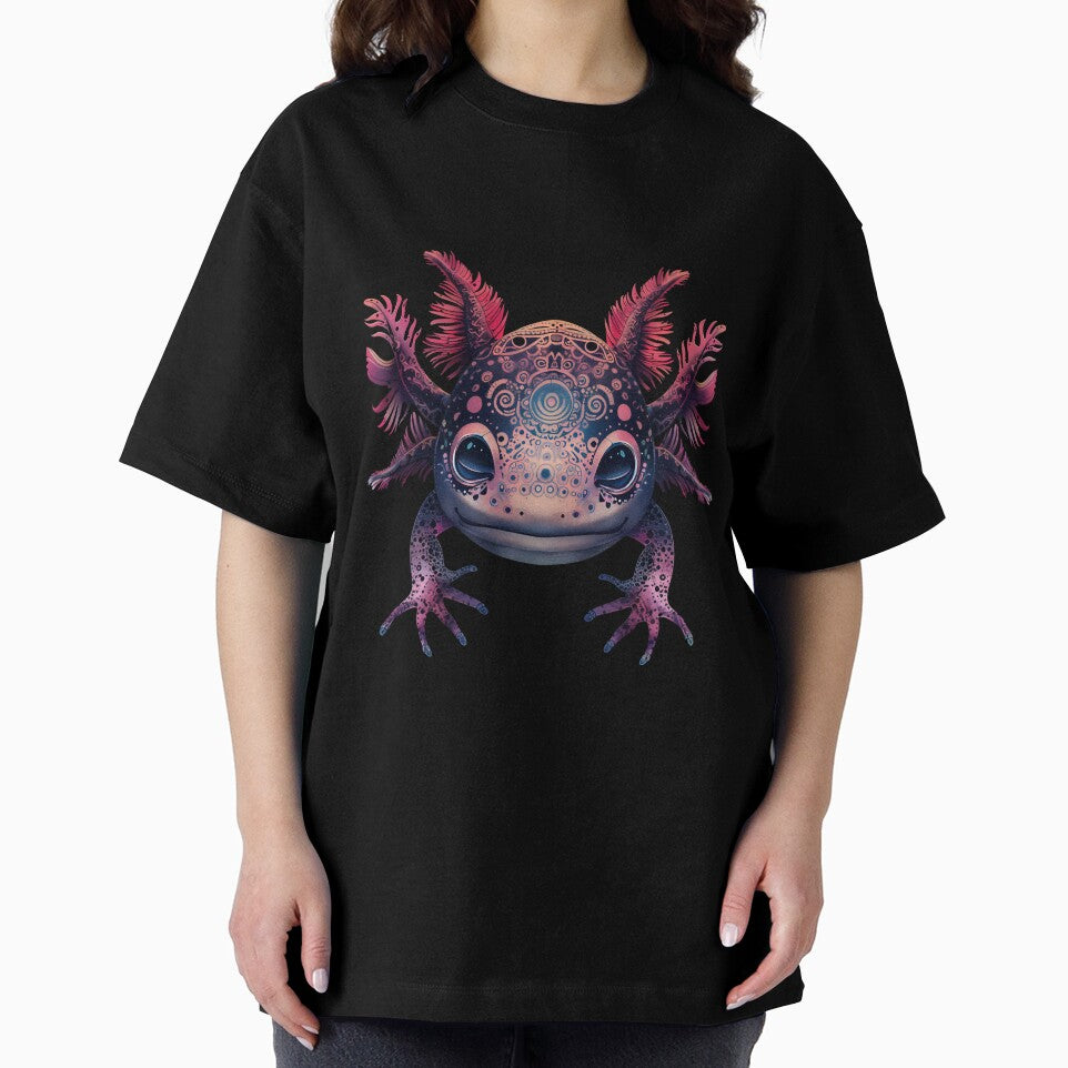 Stylized Axolotl by HarmonyTheKoala
