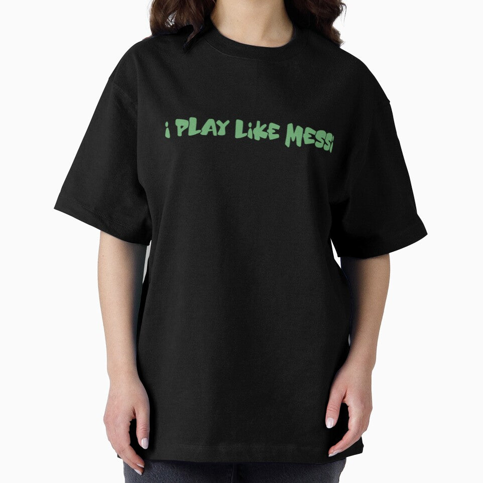 Funny Soccer Shirt & Mug – I Play Like Messi When No One’s Watching by BrewtifulMugs