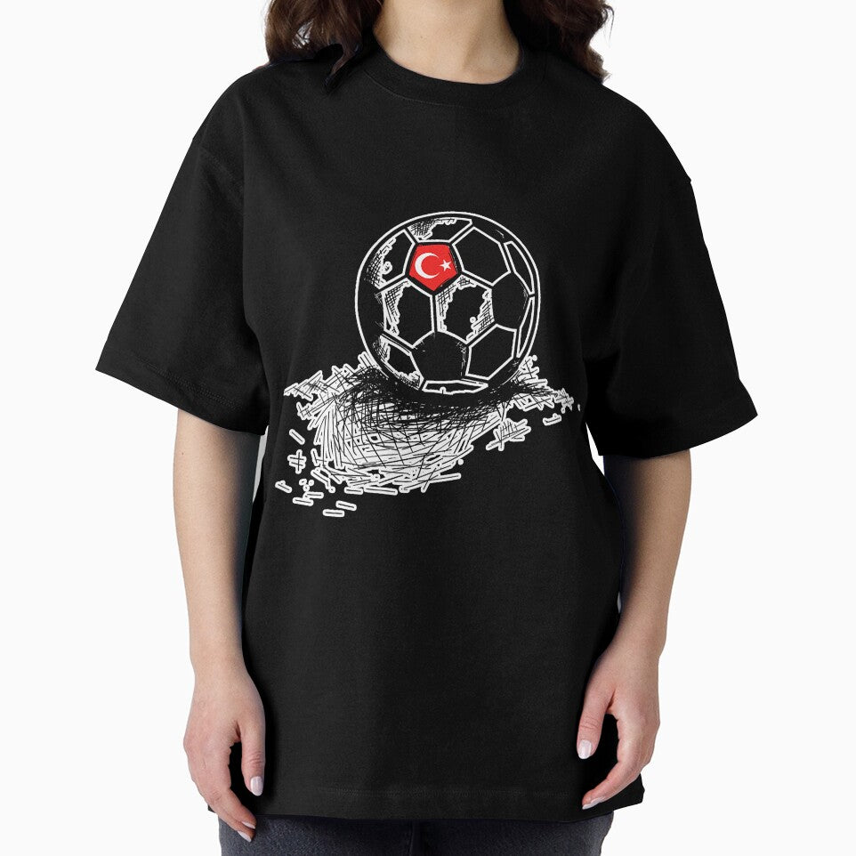 Turkey Soccer Ball Flag Jersey Turks by NeverLoseSF