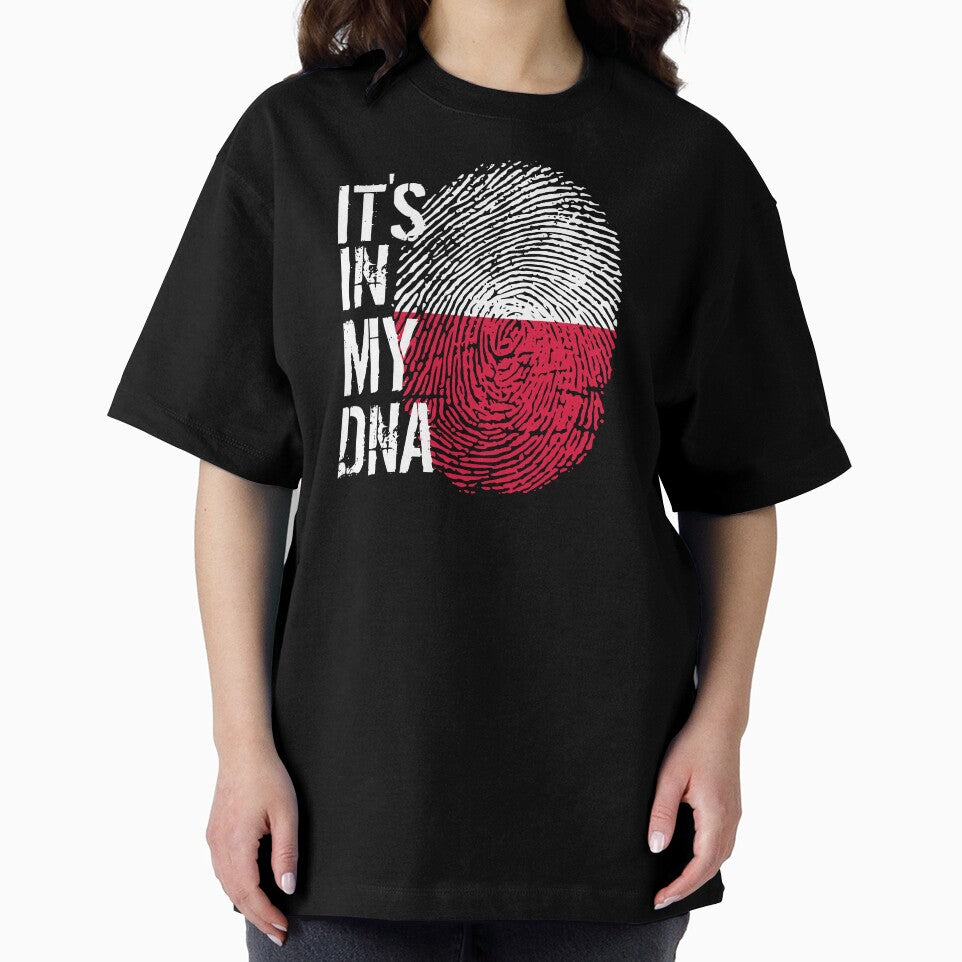 Poland Flag Fingerprint - It's in my DNA Polish by PartyShirts1