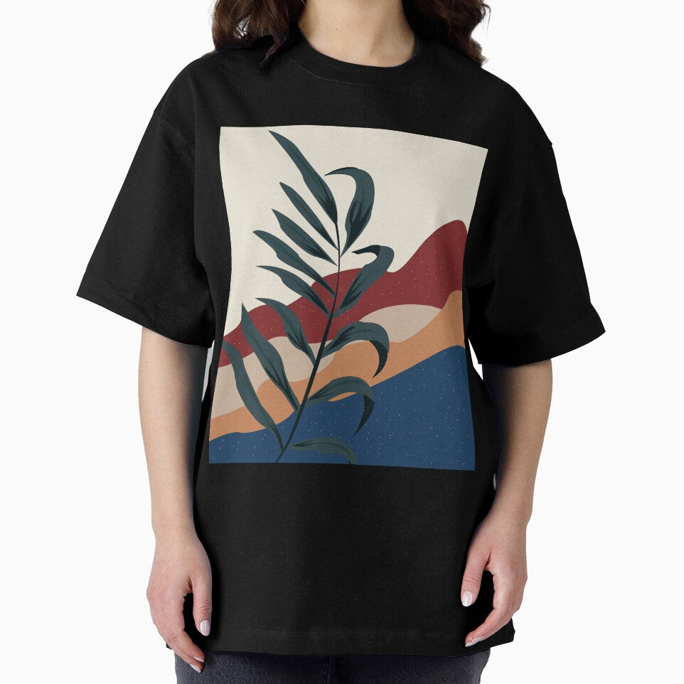 Colored Desert and leaf by SGS-