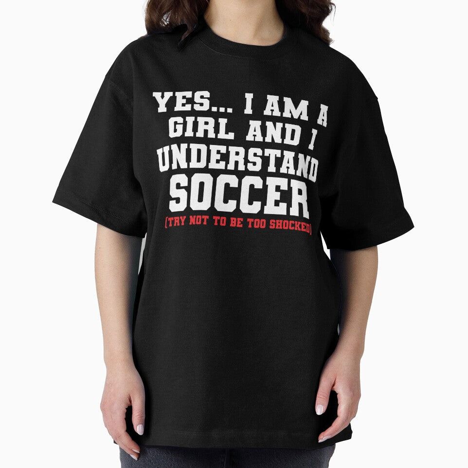 Funny I'm A Girl The Understands Soccer by RoguePixel