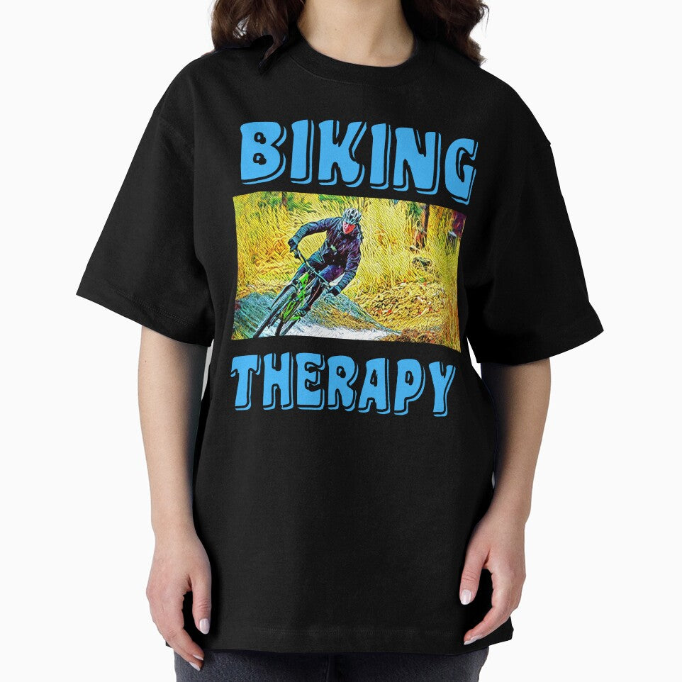 BIKING THERAPY by starfishstuff