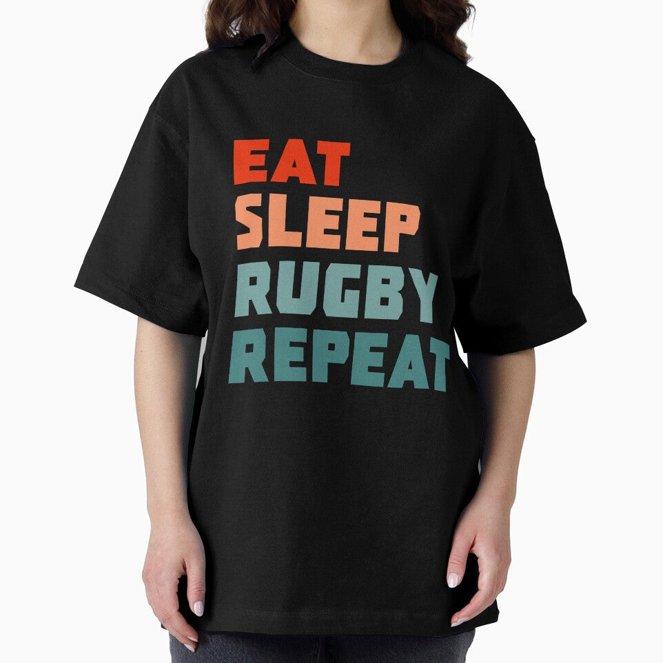 Eat Sleep Rugby Repeat by PGPshop